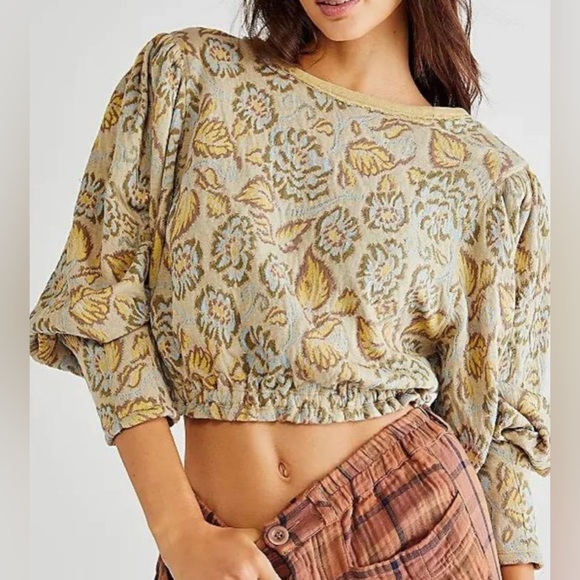 Free People No Ordinary Top Oatmeal Combo - Picture 3 of 12